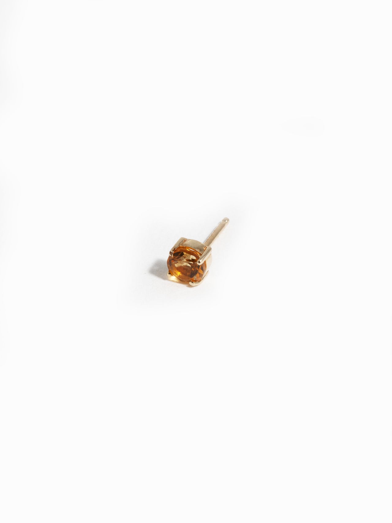Citrine Stud - Archival Collection