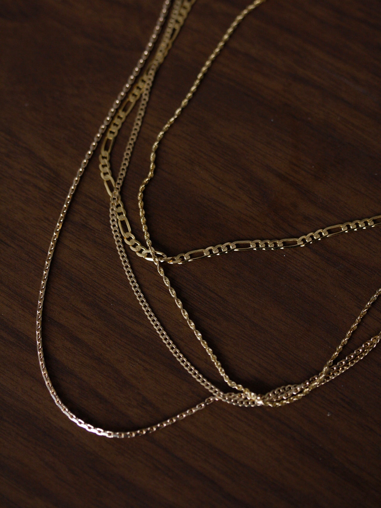 Solid Petite Havana Chain