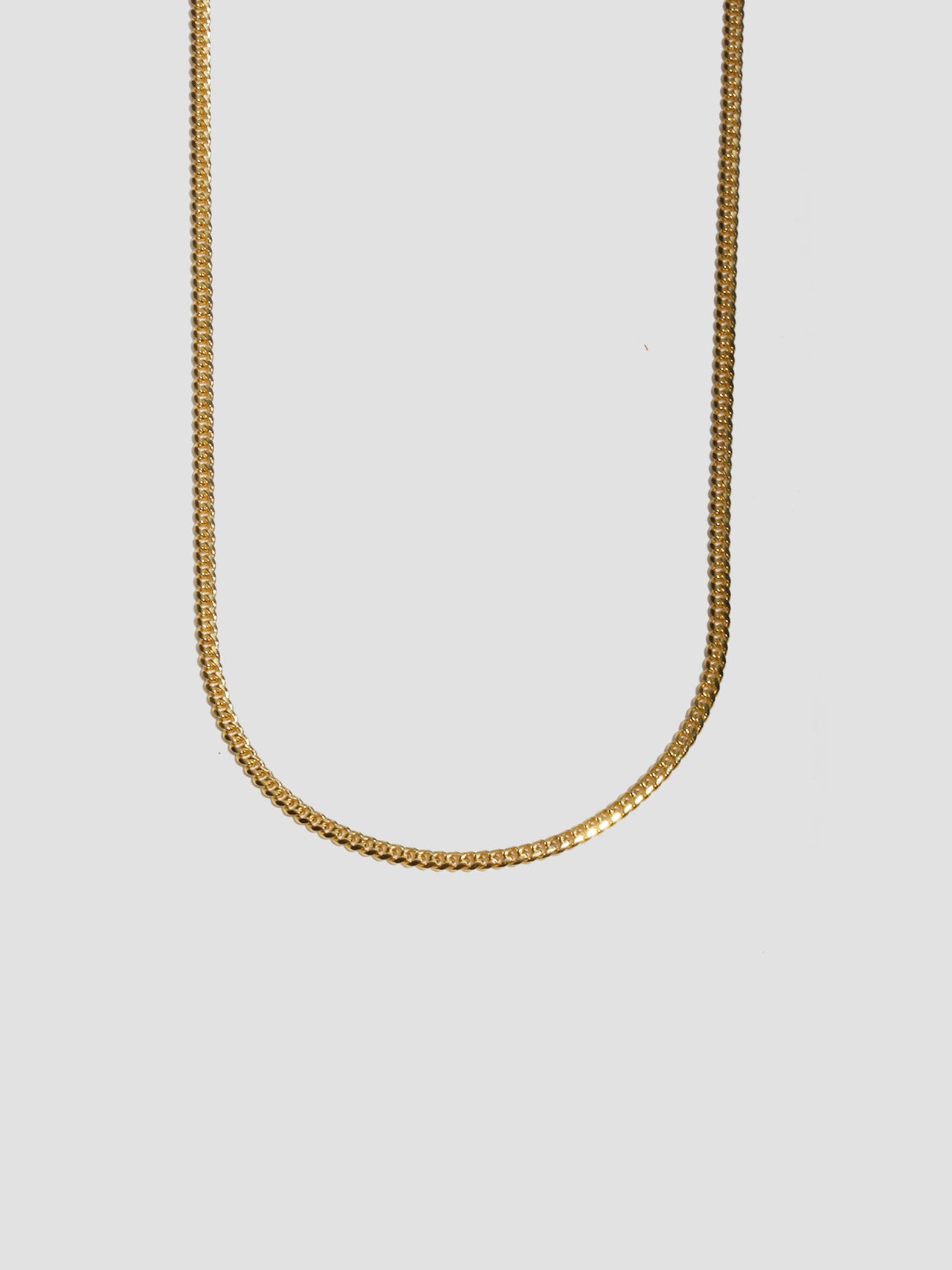 Solid Petite Cuban Chain