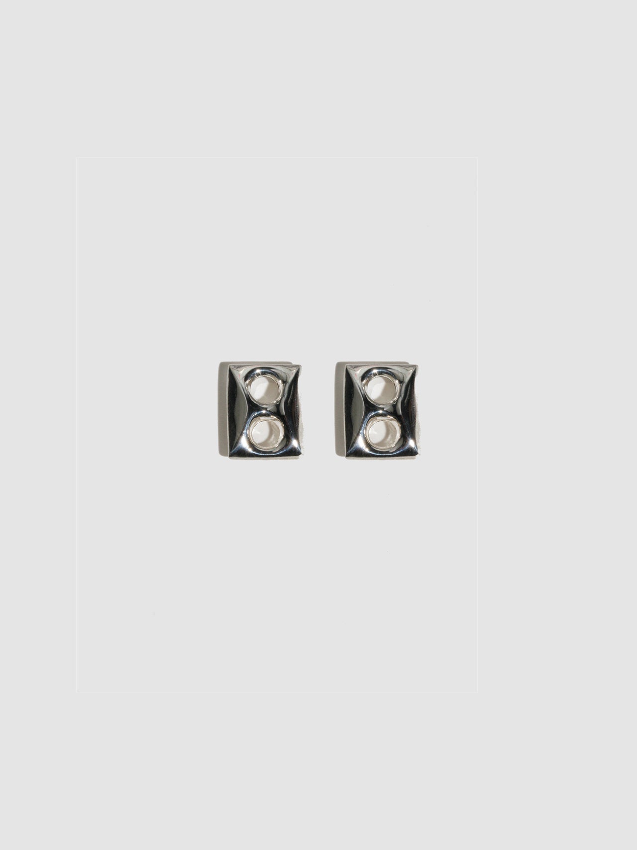 Punk Puff Squared Mariner Studs  - Archival Collection