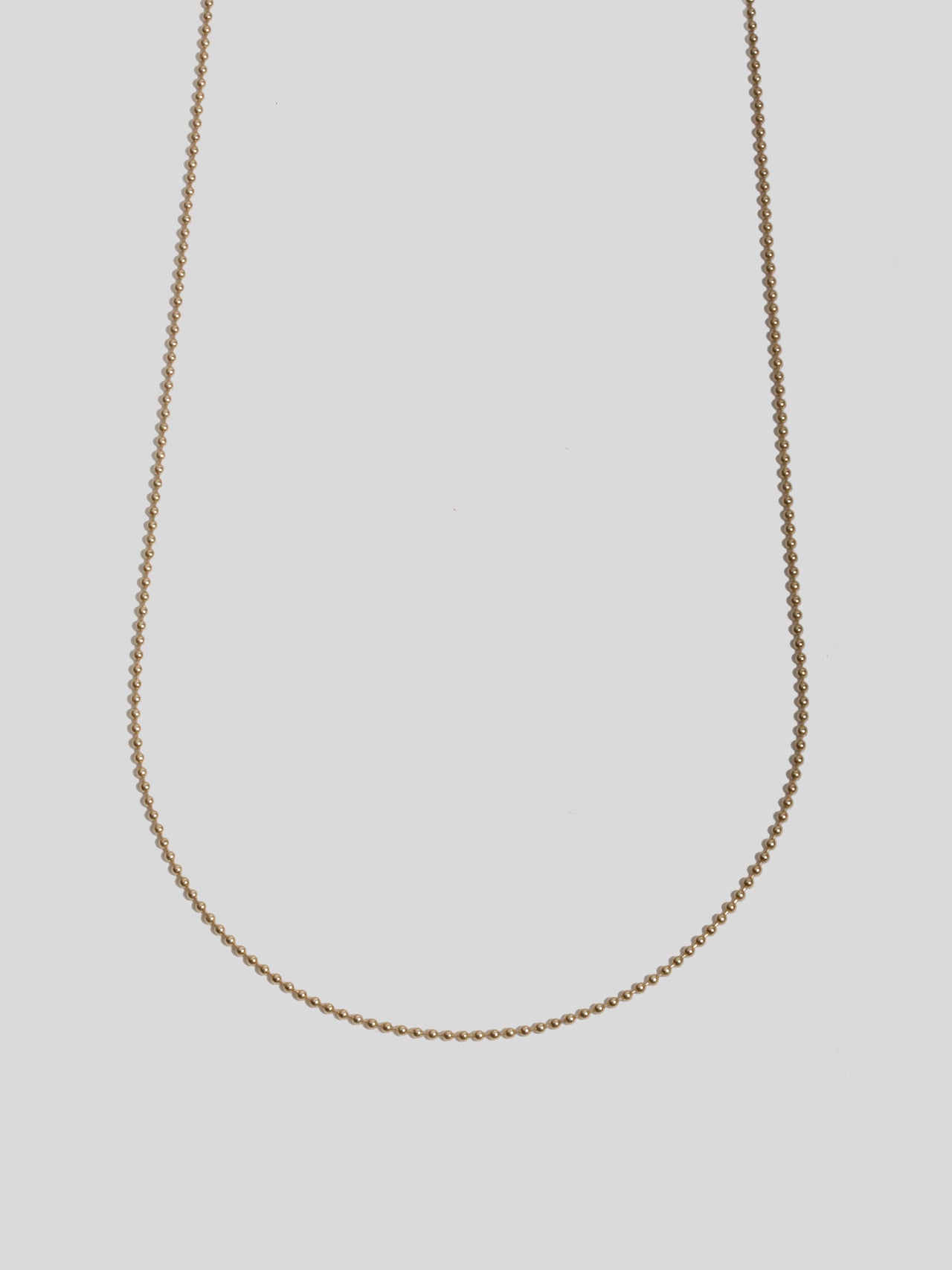Lightweight Ball Chain Necklace - Archival Collection