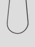 Oxidized Ball & Chain Necklace - Archival Collection