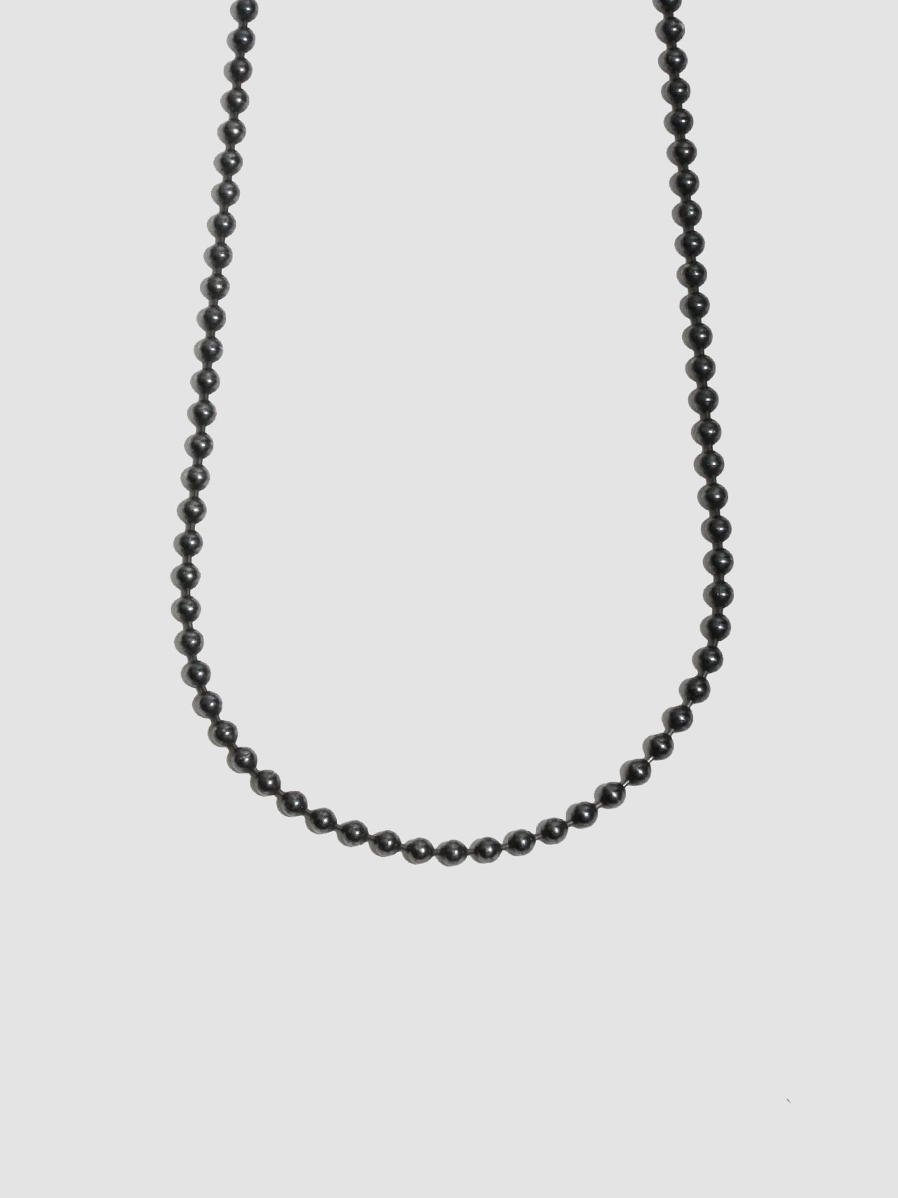 Oxidized Ball & Chain Necklace - Archival Collection