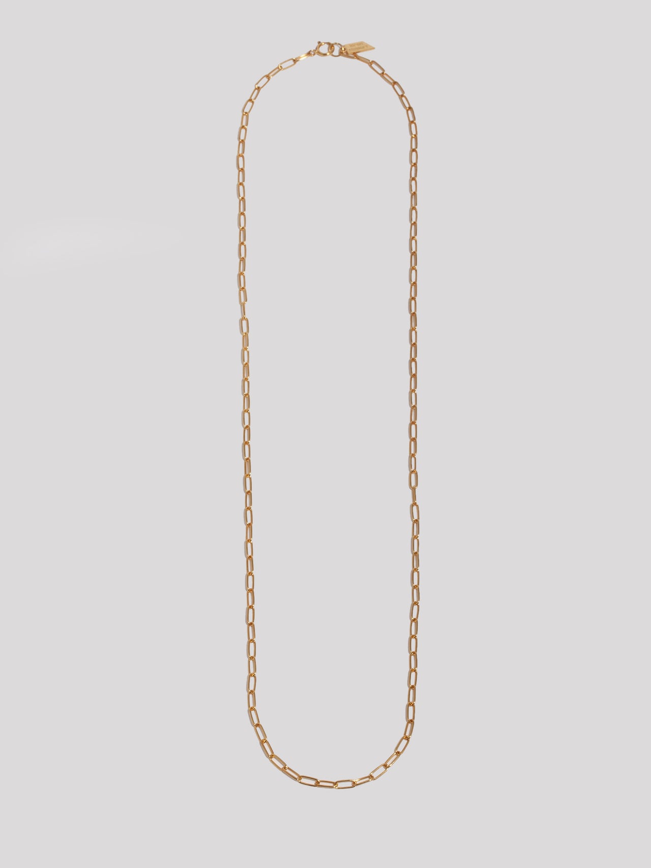 Vermeil Long Link Chain Necklace