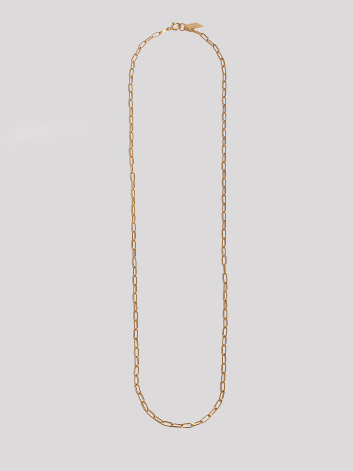 Vermeil Long Link Chain Necklace