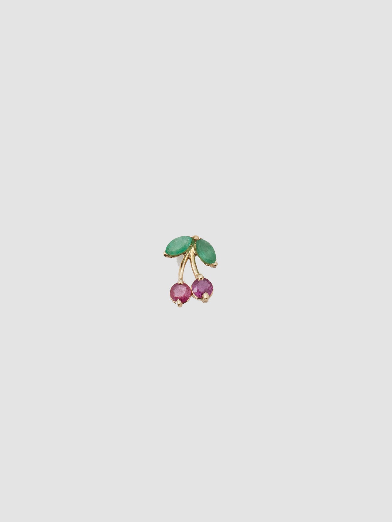 Ruby Cherry Stud - Archival Collection