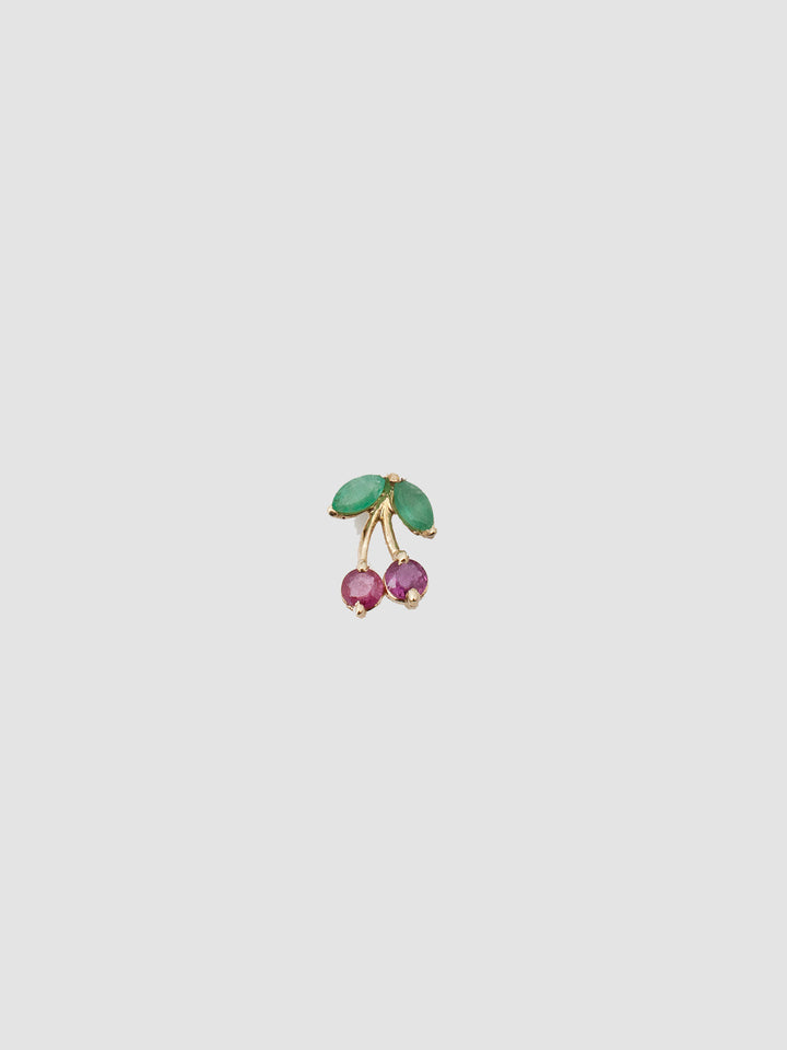 Ruby Cherry Stud - Archival Collection