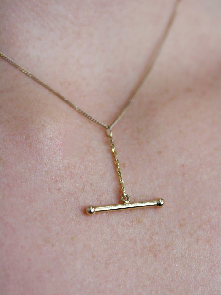 Demi T-Bar Necklace - Archival Collection