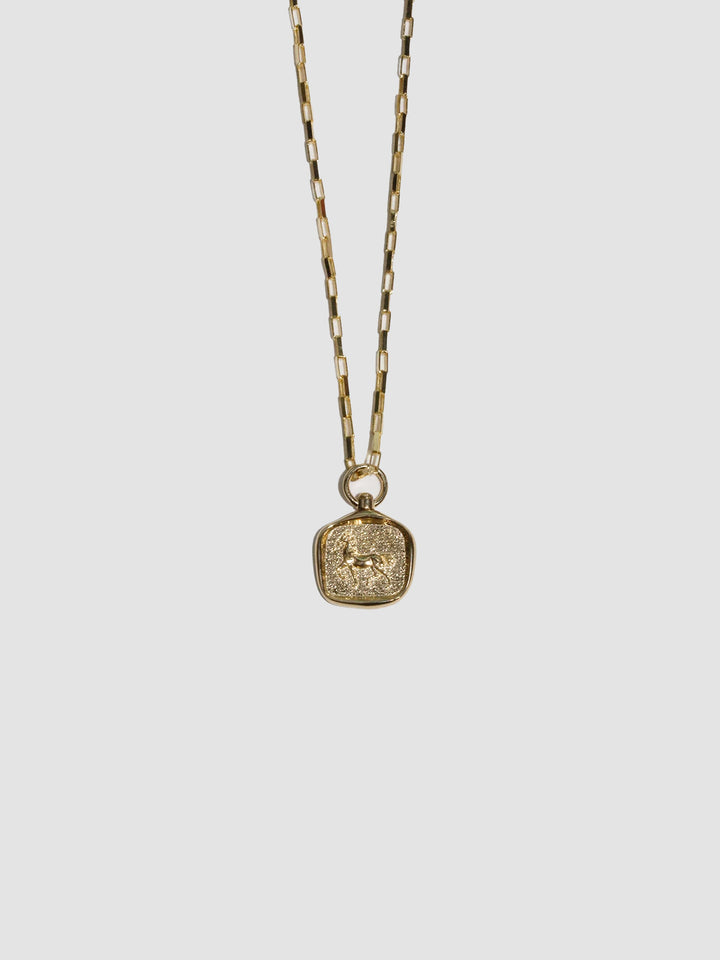 Mini Fire Horse Medallion