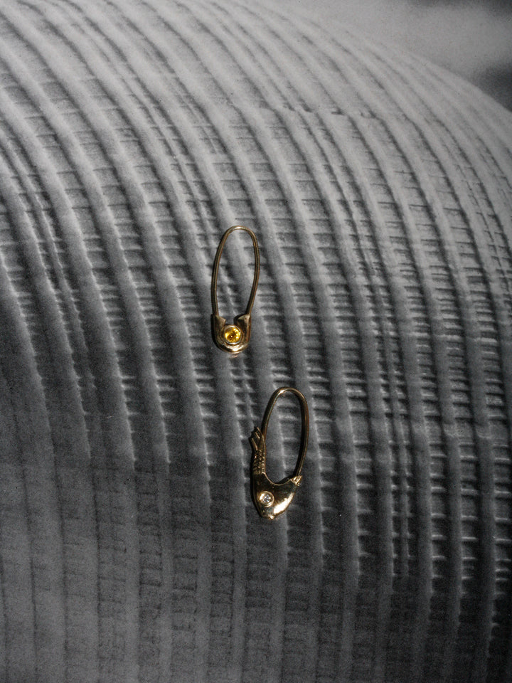Cirque Safety Pin Earring