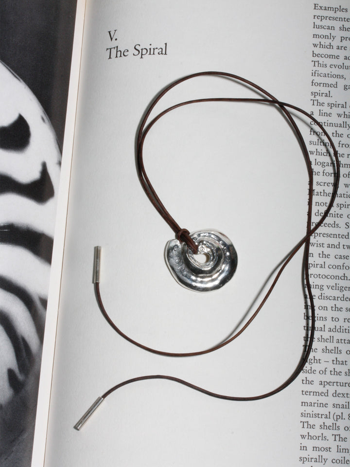 Tumbled Shell on Cord