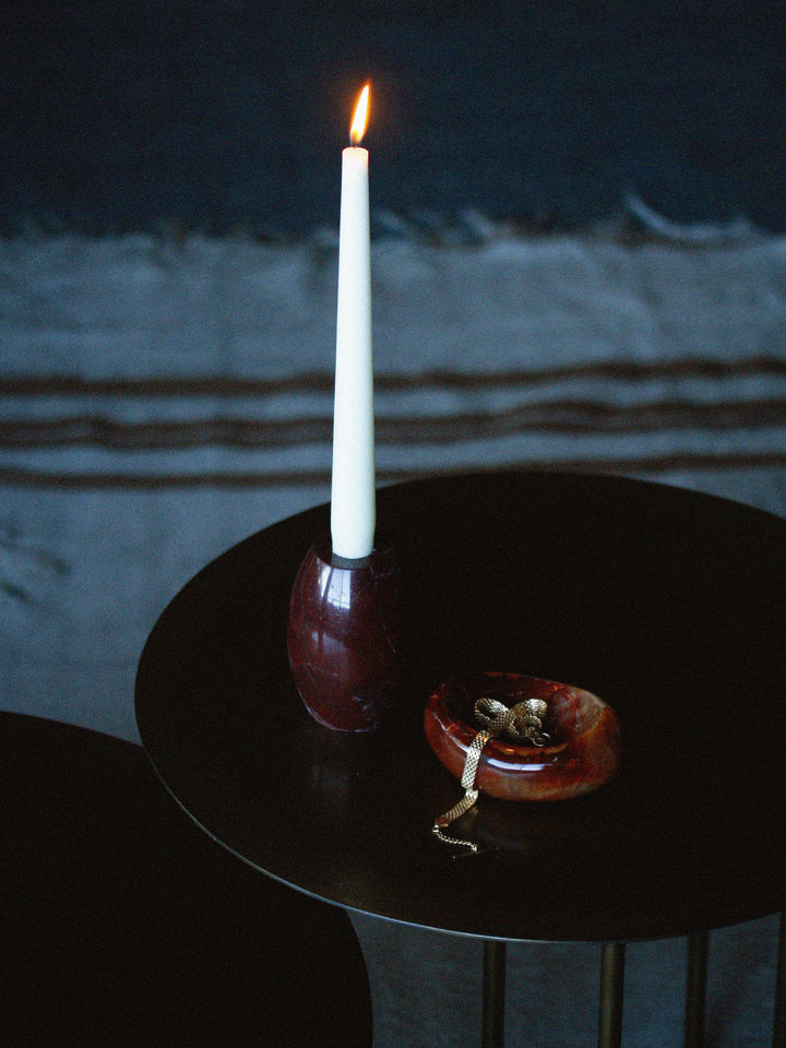 Ovoid Candle Holder