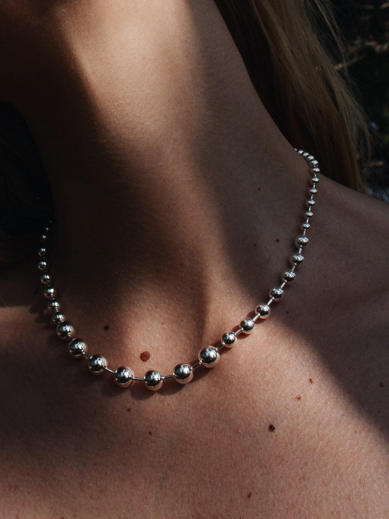 Orb Link Chain Necklace - Archival Collection