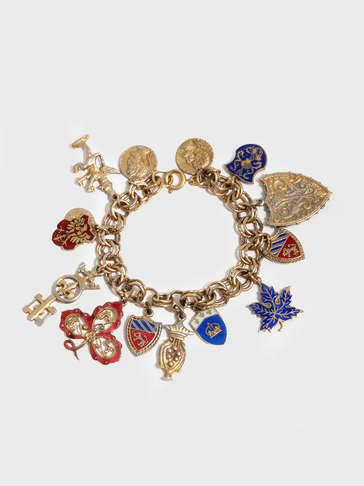 Coat Of Arms Charm Bracelet - Vintage Capsule – Loren Stewart