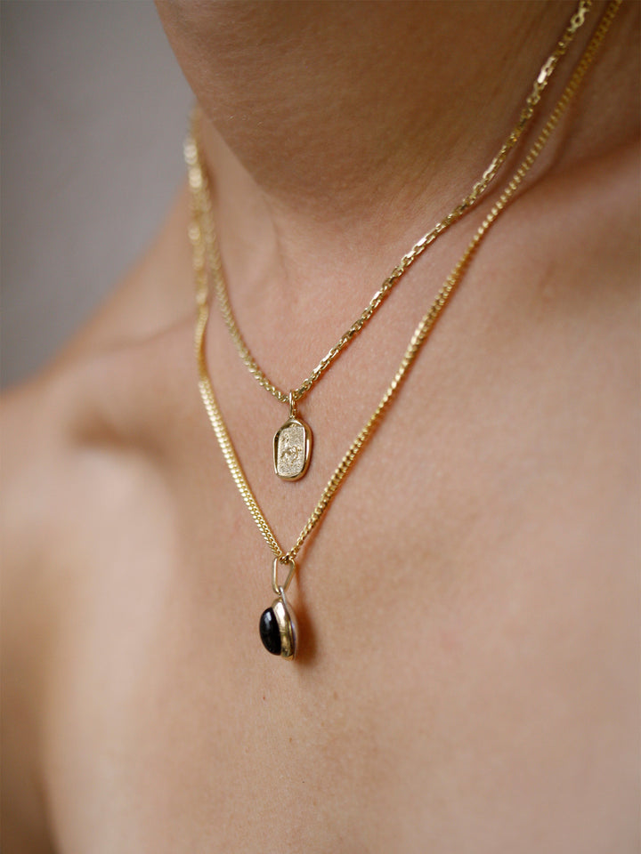 Mini Fire Horse Medallion