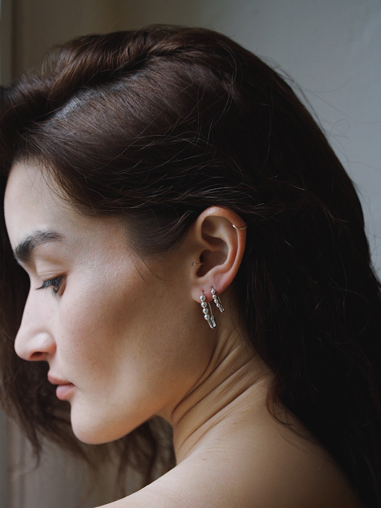 Mini Friendship Bead Safety Pin