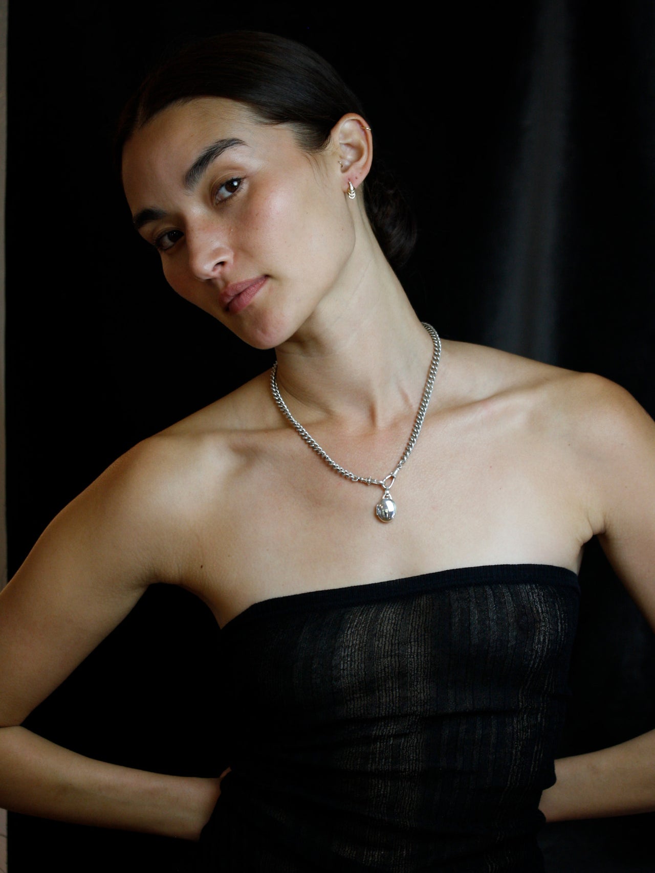 Vintage Clip Necklace