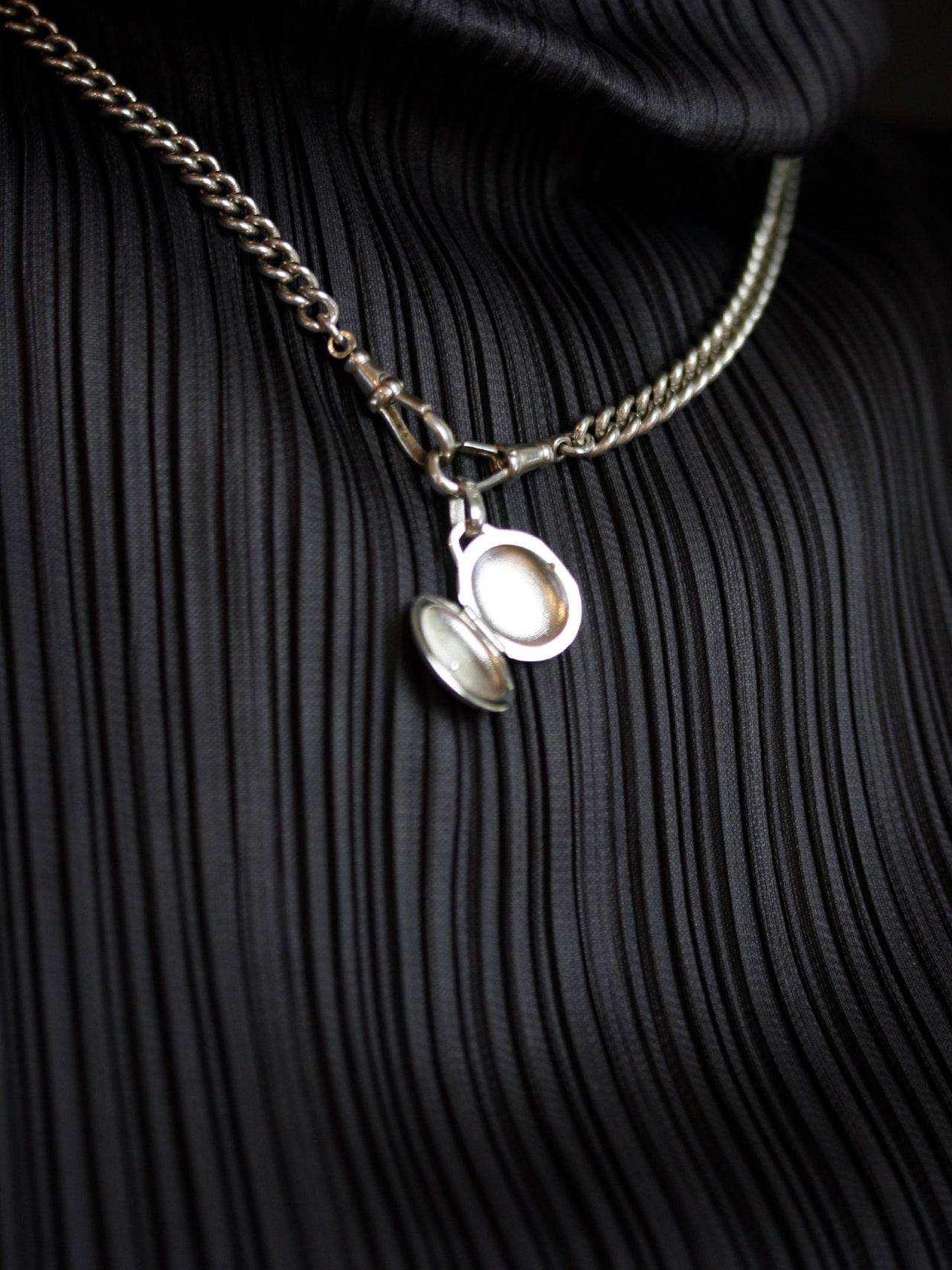 Sterling Silver Classic Locket Pendant