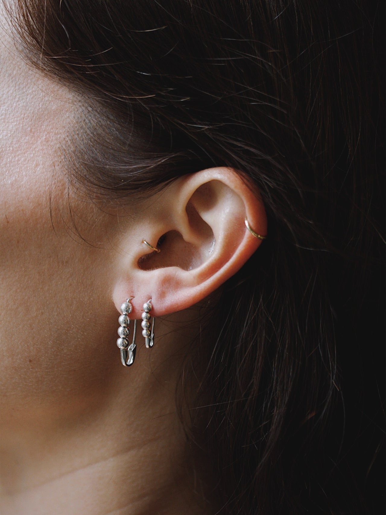 Friendship Bead Safety Pin