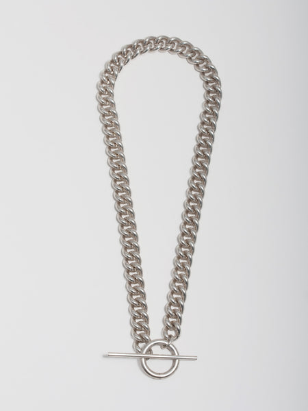 XL Industrial Curb & Toggle Necklace – Loren Stewart XL Industrial Curb & Toggle Necklace – Loren Stewart