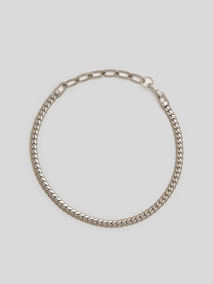 Mixed Ellipse Chain Necklace - Archival Collection