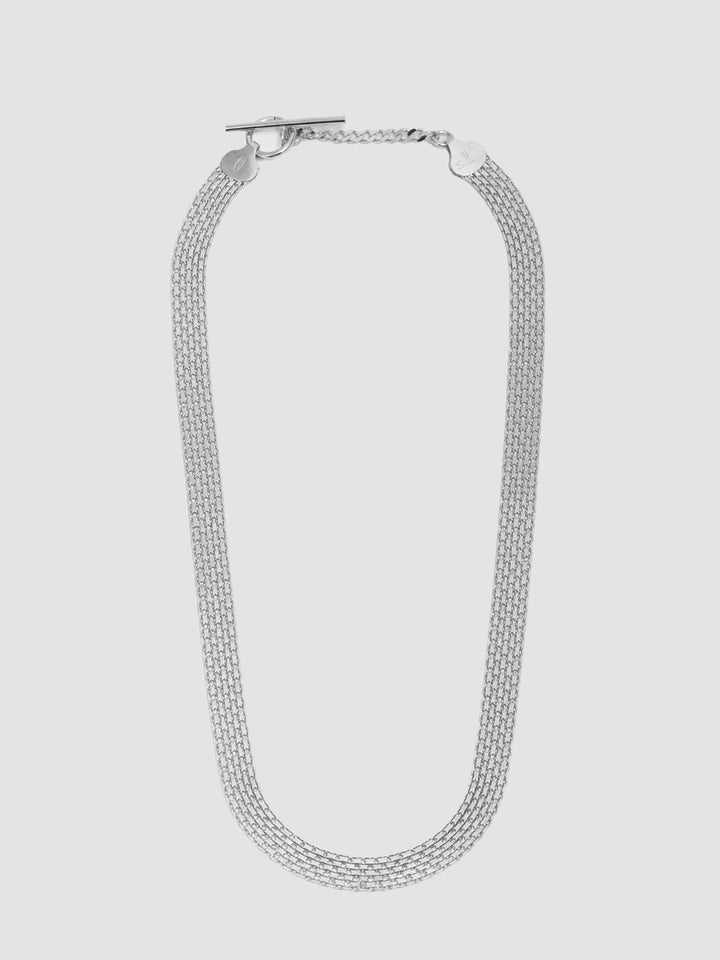 Sterling Silver Chainmail Necklace