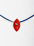 Evil Eye Vermilion on Cord - Archival Collection