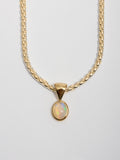 Opal Medallion Pendant