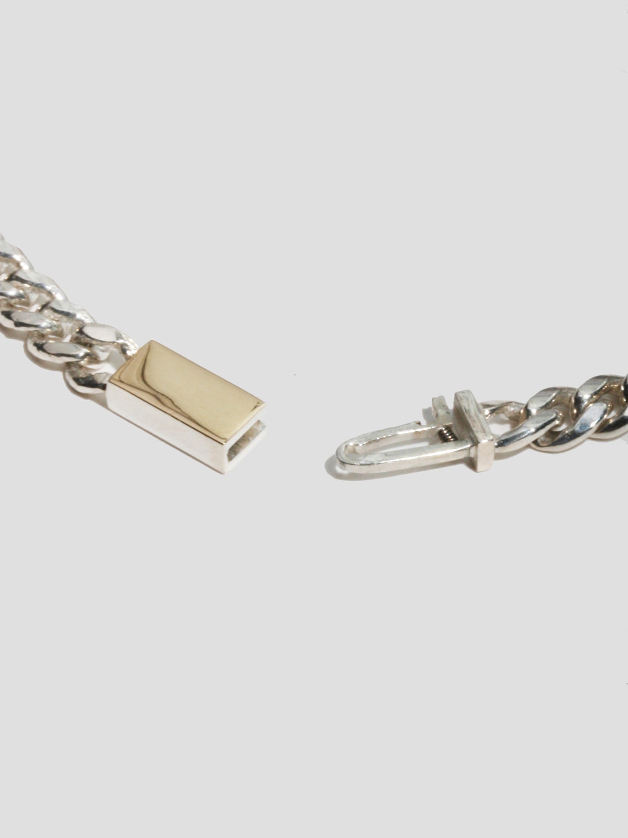 Industrial Cuban ID Box Lock Necklace