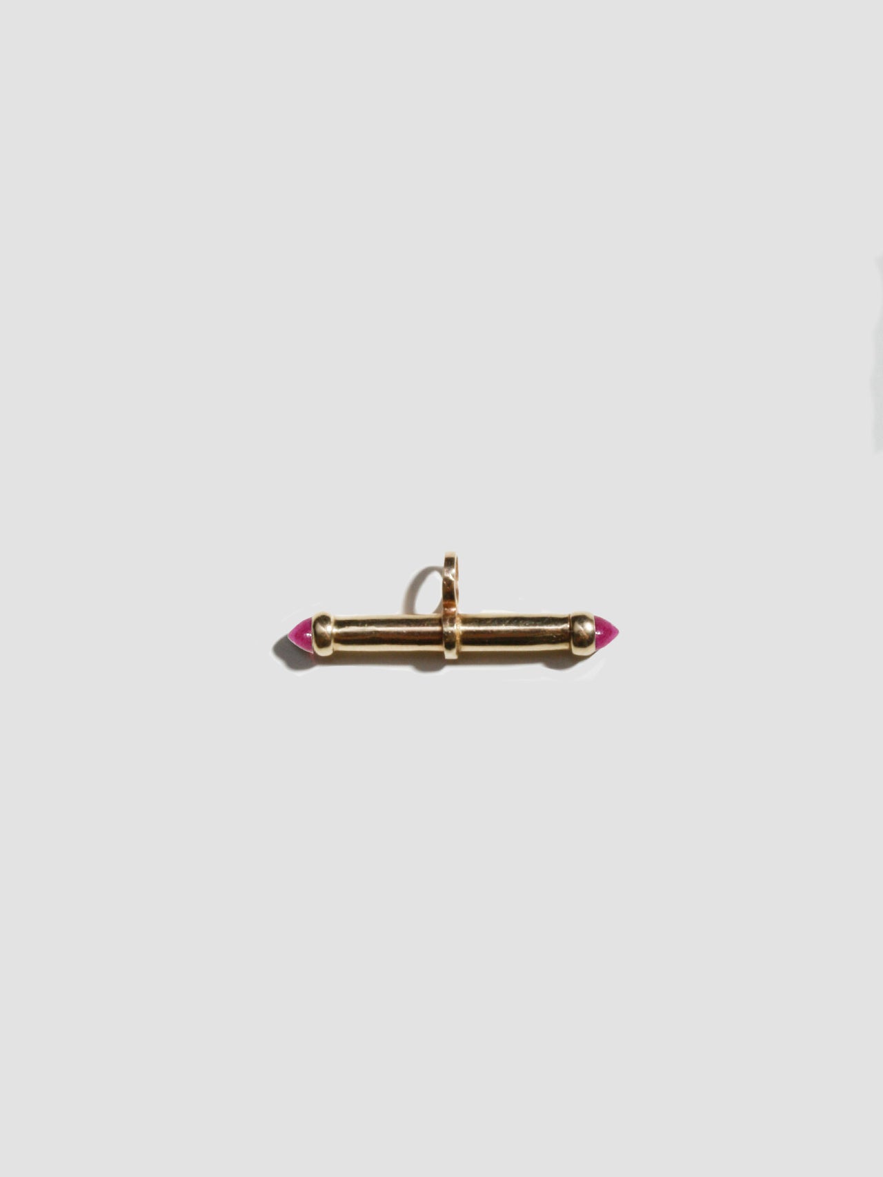 Stone Barbell Pendant