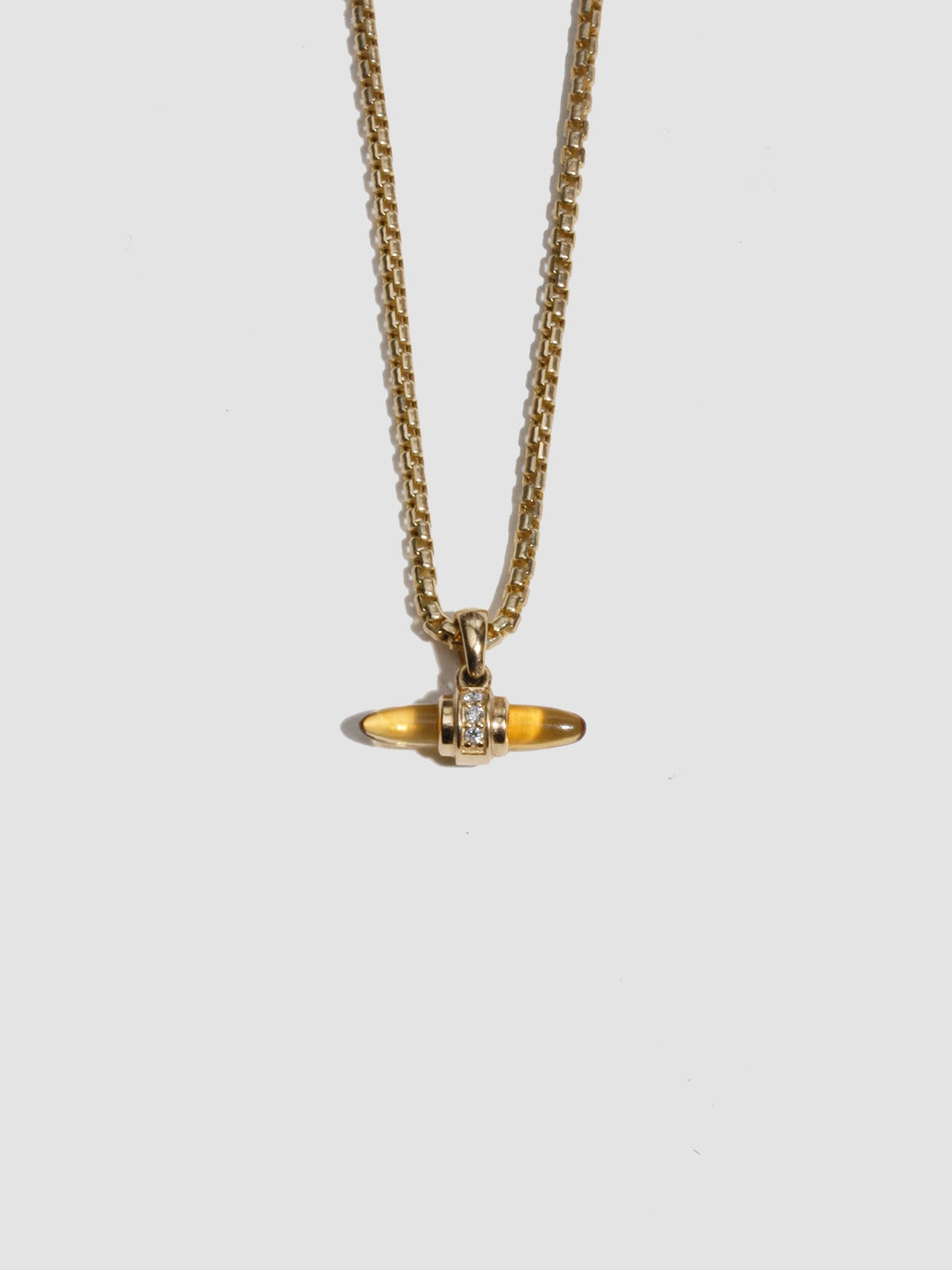 Lunette Barbell Pendant - Archival Collection