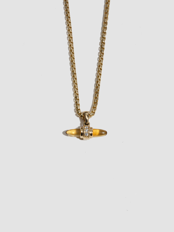 Lunette Barbell Pendant - Archival Collection