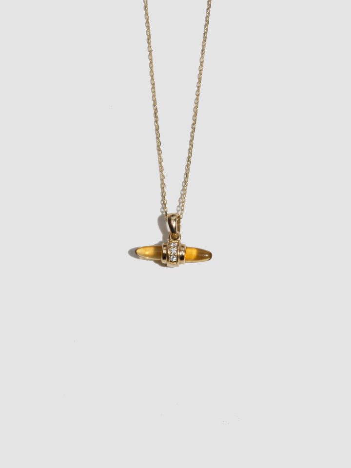 Lunette Barbell Pendant - Archival Collection
