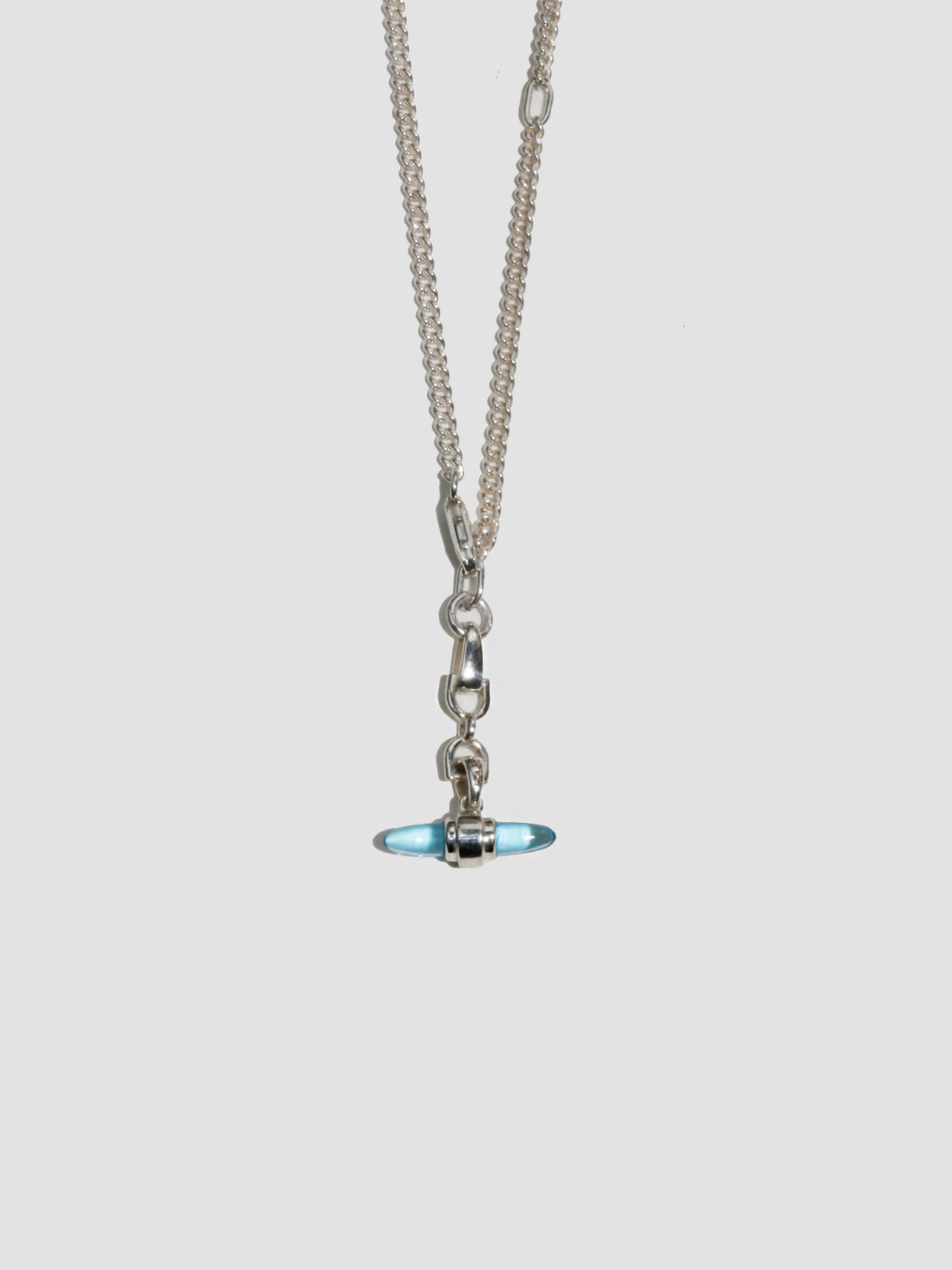 Lunette Barbell Link Necklace