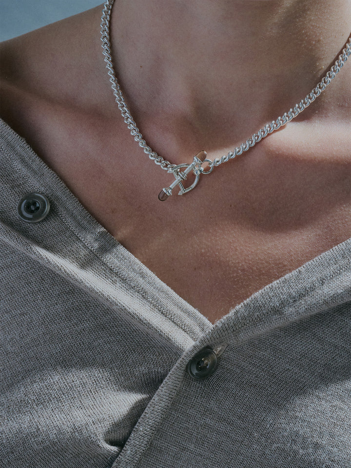 Scout Barbell & Toggle Necklace