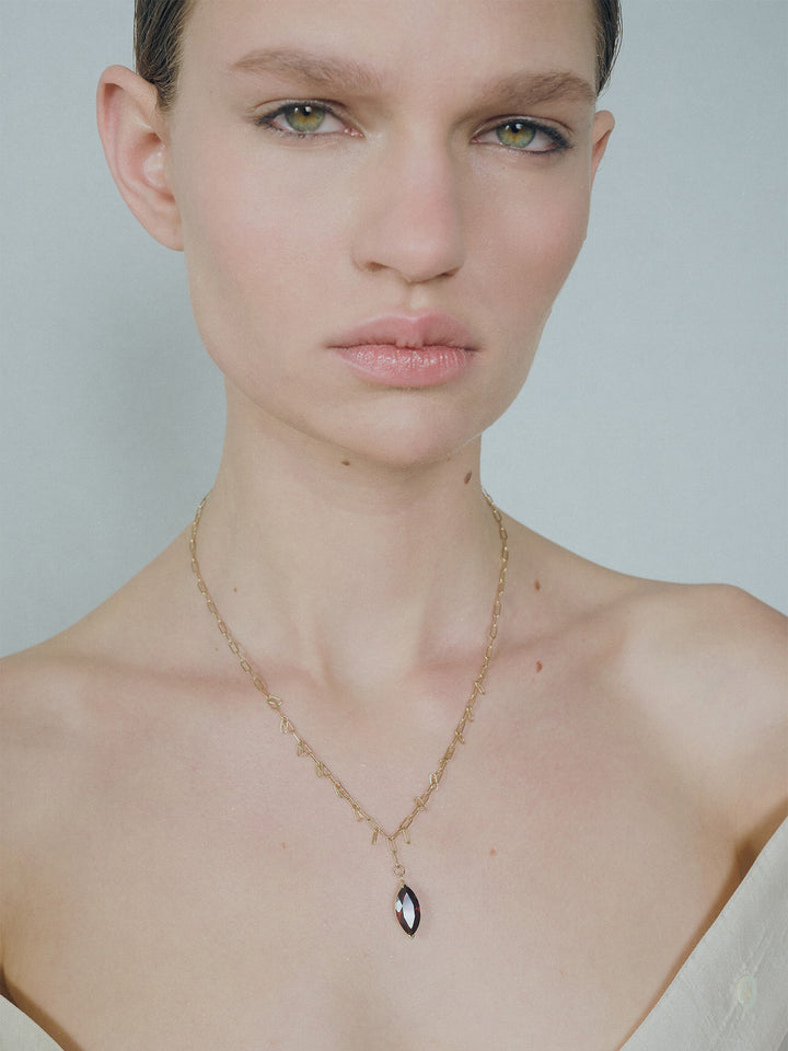 Marquise Shag Necklace - Archival Collection