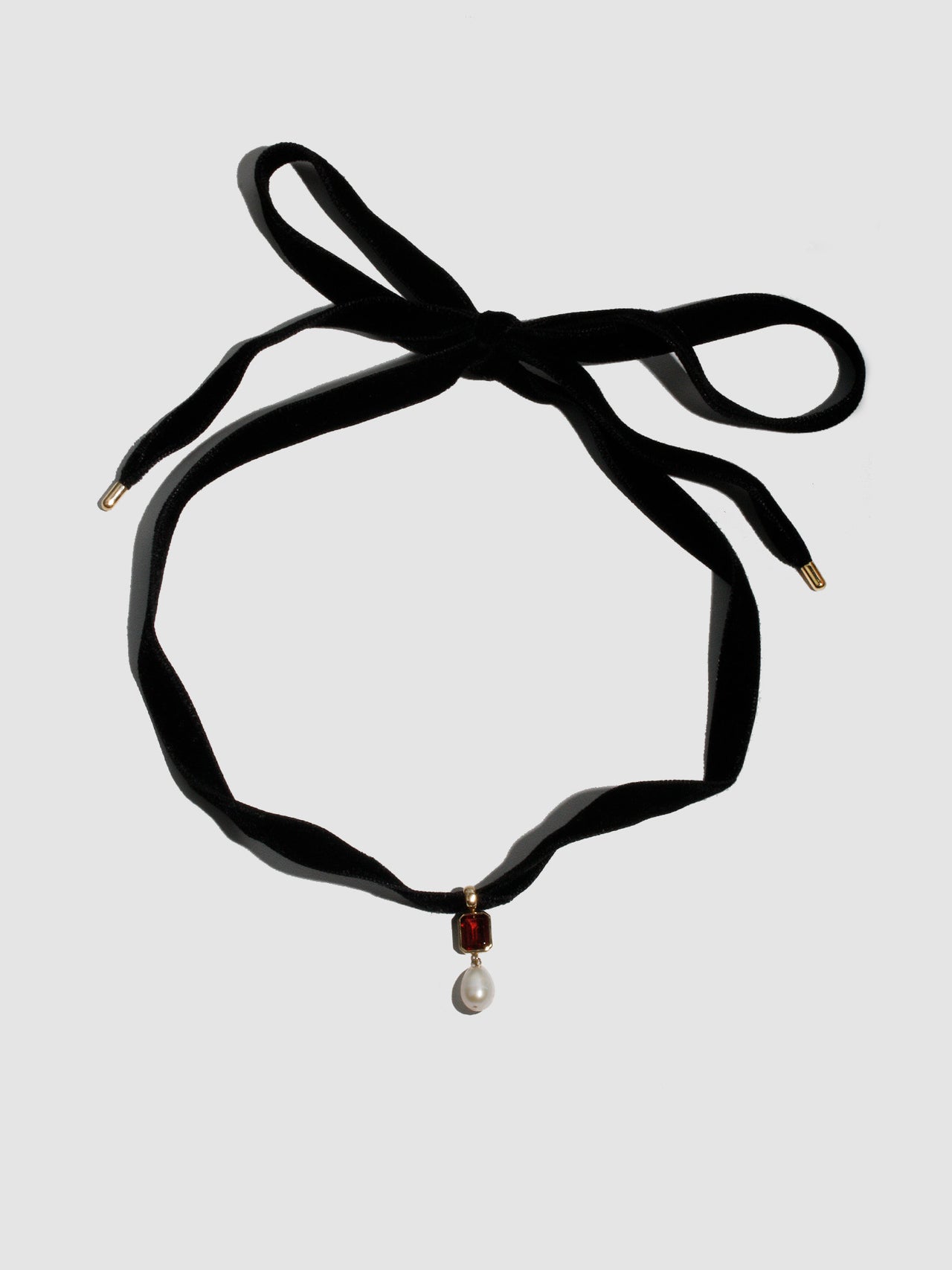 Crimson Pearl Choker