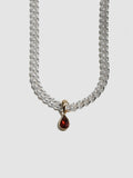 Teadrop Bezel Pendant - Archival Collection