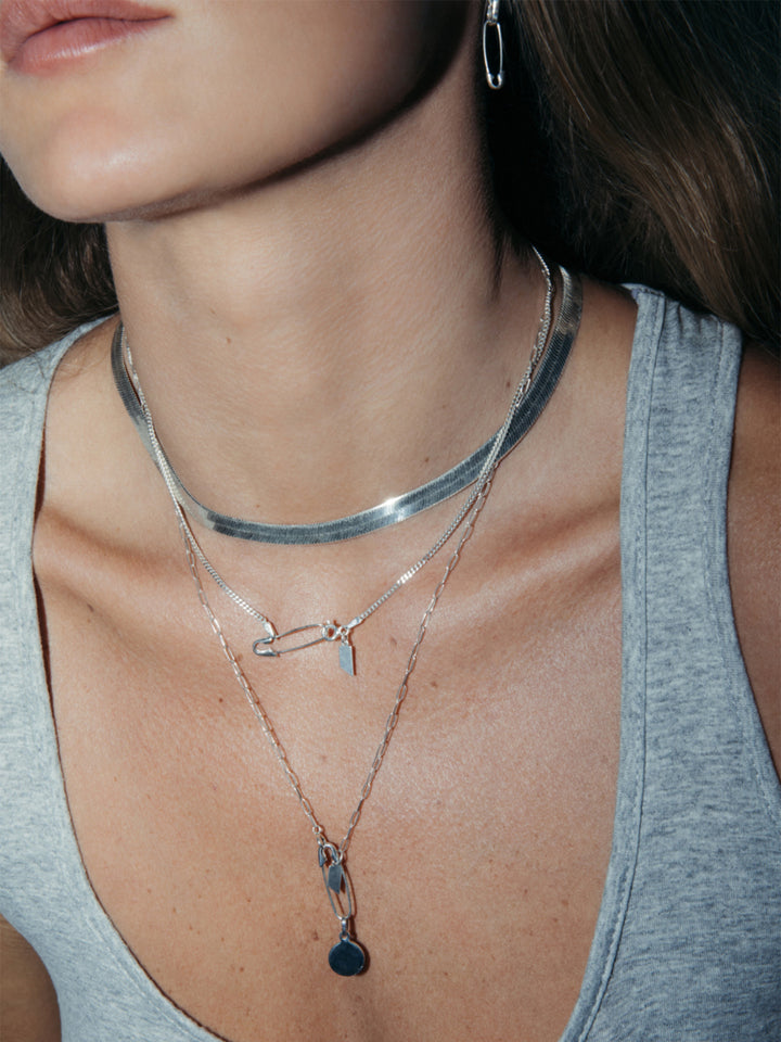 Sterling Silver Long Link Chain