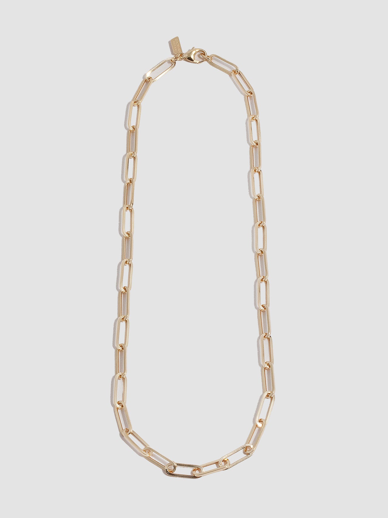 14kt Yellow Gold Hollow Long Link Chain