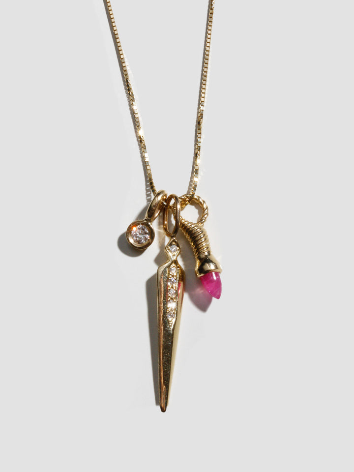 Diamond Dagger Pendant