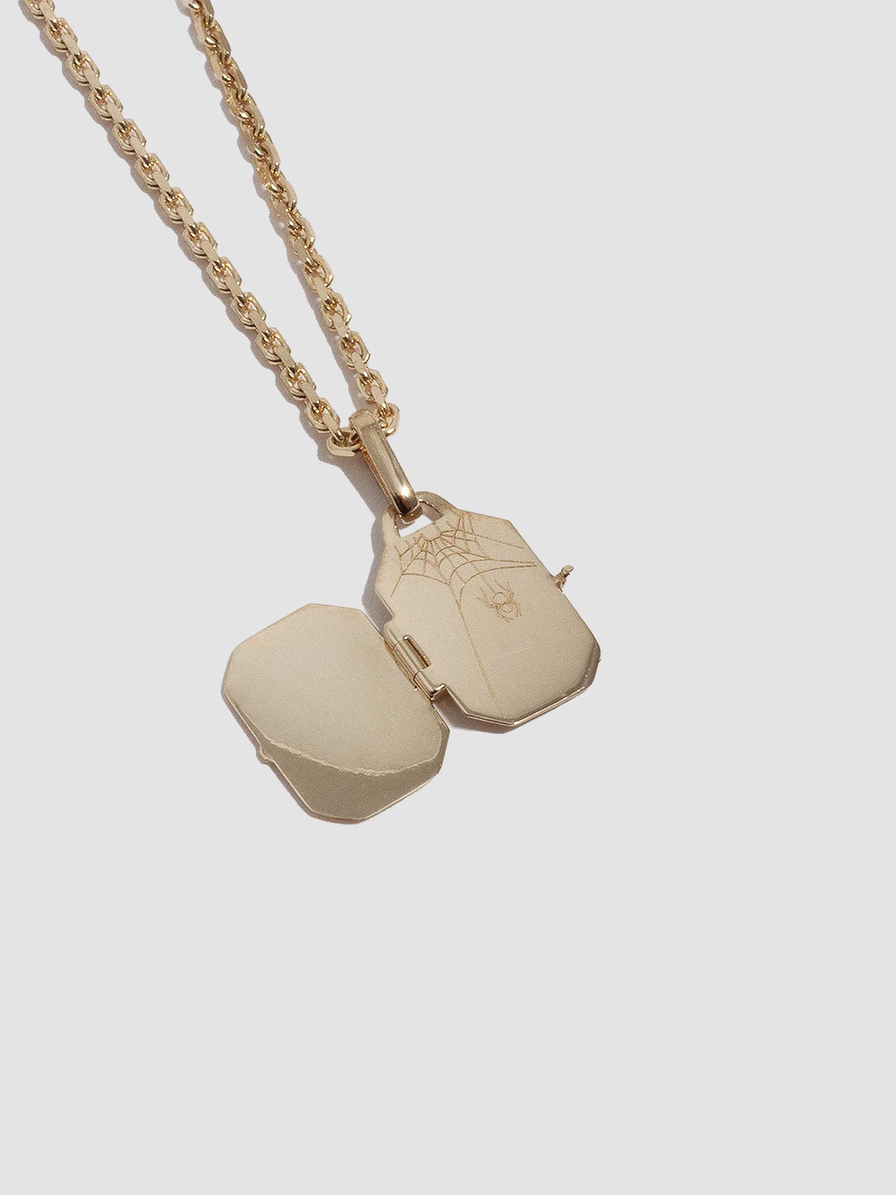 Octagonal Locket Pendant x okay______fine – Loren Stewart