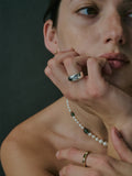 Gentry Diamond Oval Band