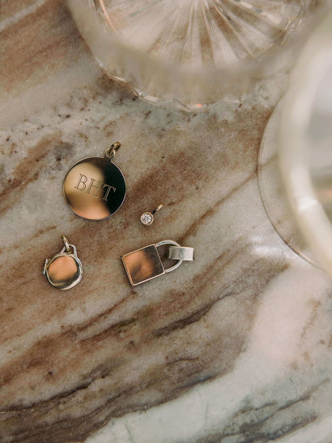 Diamond Bezel Pendant