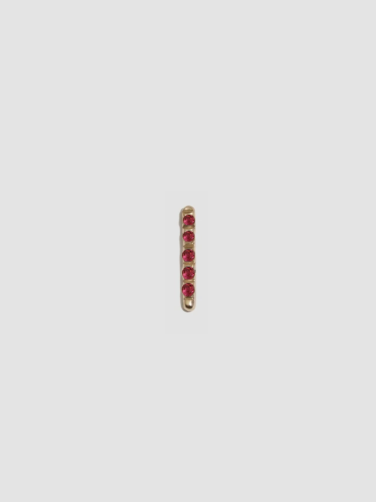 Tourmaline Rod Stud
