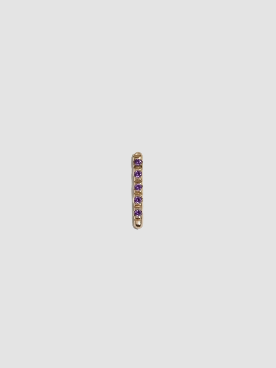 Amethyst Rod Amethyst Rod Stud – Loren Stewart