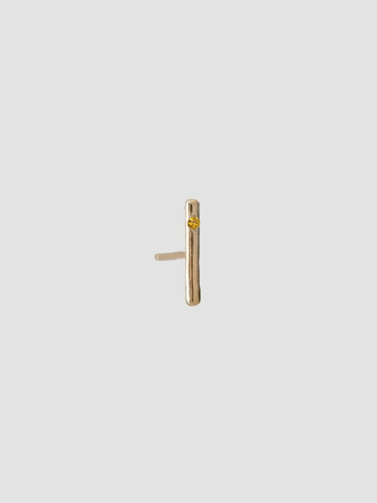 Citrine Solo Rod Stud