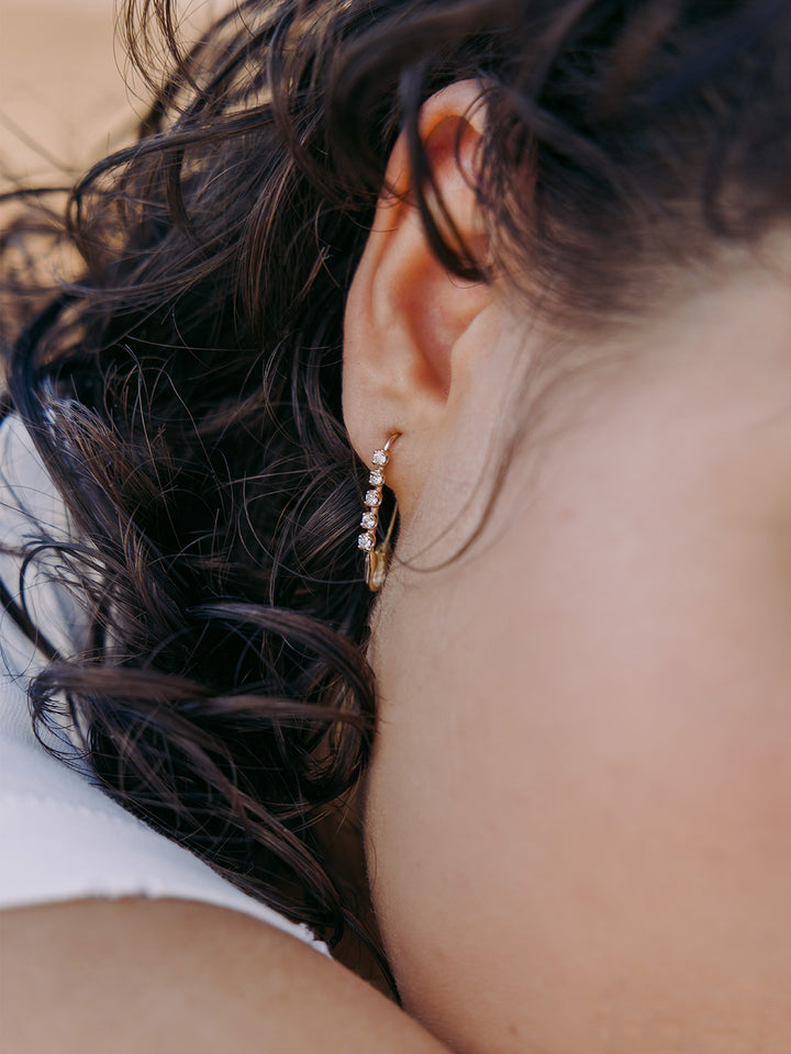 Diamond Prong Safety Pin