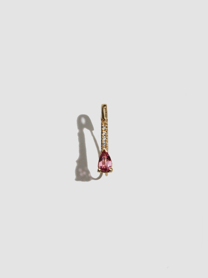 Mini Gemstone Diamond Safety Pin