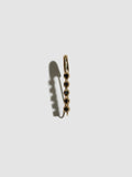 Diamond Prong Safety Pin Earring